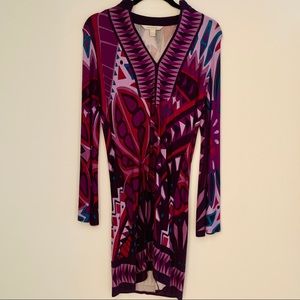 XS Boston Proper Dress Perfect Condition. Purple Design, Soft, Dress $5.95 S&H